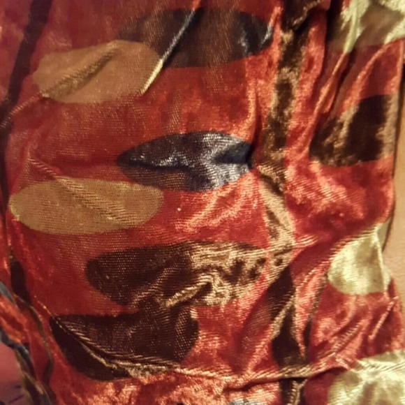 Vintage velvety harvest shades‎ English scarf - Picture 2 of 5